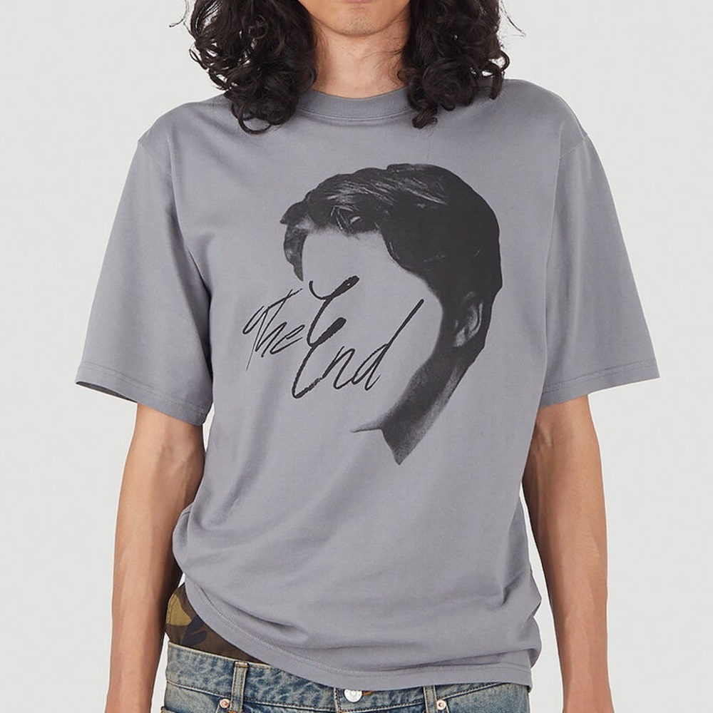 🔥 Undercover The End Face Grey T-Shirt Medium